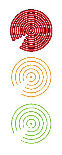 Go Green Light Sticker