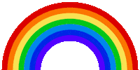 Black Lives Matter Rainbow Sticker