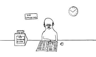 illustration line drawing GIF by David Shrigley