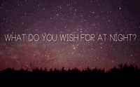 shooting star dreaming GIF