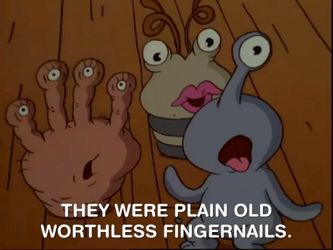 nickrewind giphydvr nicksplat aaahh real monsters giphyarm010 GIF