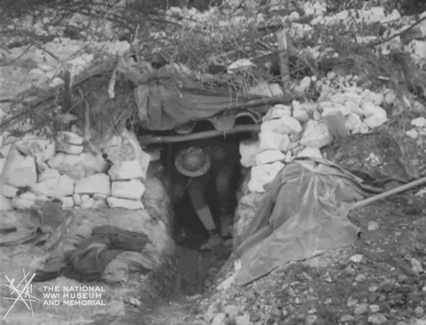 NationalWWIMuseum giphyupload black and white military footage GIF