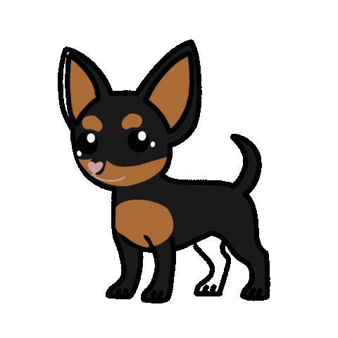 Dog Pinscher Sticker