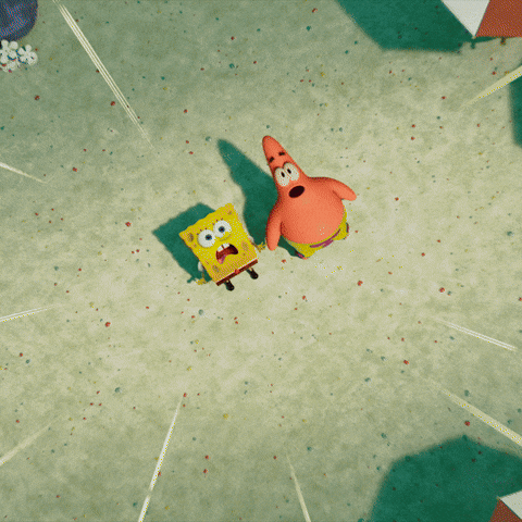 Gasp Shocked Face GIF by The SpongeBob Movie: Search for SquarePants
