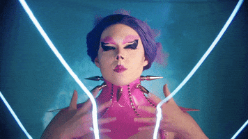 MissPetty_music horror gay makeup drama GIF