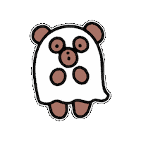 Halloween Bear Sticker