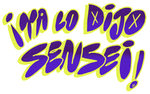 Sensei Sticker by Diez
