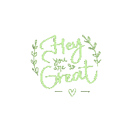 You Are Great Sticker