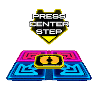 Arrow Neon Sticker