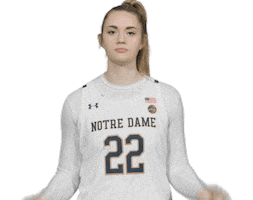 Notre Dame Peace Sticker by Notre Dame Fighting Irish