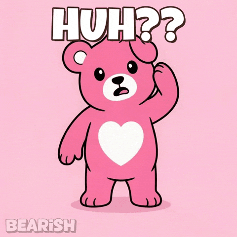 Pink What GIF by BEARISH