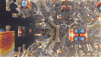 thefractalist psychedelic scifi fractals GIF