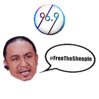 Daddy Freeze Radio Sticker by Cool FM Nigeria