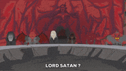 mad satan GIF by South Park 