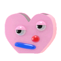 Heart Love Sticker by leanne rule