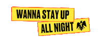 Up All Night Mexico Sticker by Cerveza Tecate