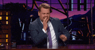 james corden stuck in teeth GIF by The Late Late Show with James Corden