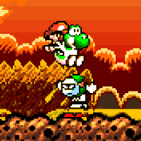 yoshi's island nintendo GIF