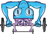 brain mind Sticker by ANA MARIA SAAD