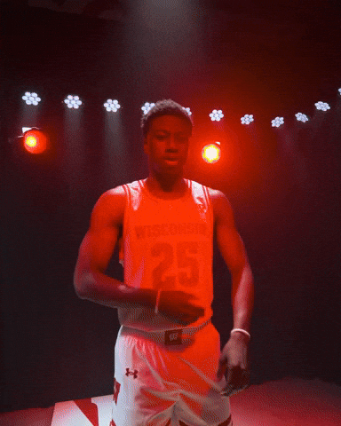 Badgers Basketball GIF by Wisconsin Badgers