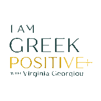 virginiageo positive greek youcanhaveitall virginiageorgiou Sticker