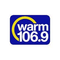 WARM1069 warm radiostation christmasmusic 1069 Sticker