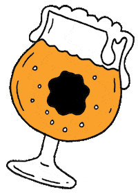 Happy Fun Sticker by Wildeburg