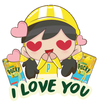 pockyid yuzu pocky yu biza yu pocky yuzu Sticker