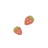 Fruit Strawberry Sticker