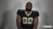 flexing saints football GIF by New Orleans Saints