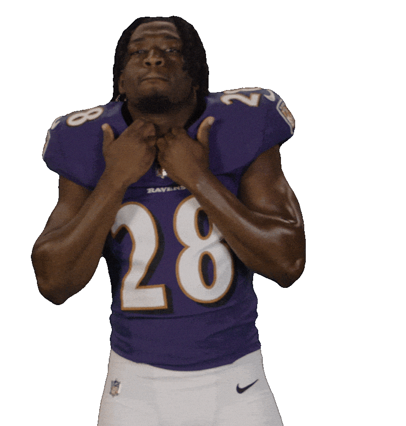Hype Jersey Sticker by Baltimore Ravens