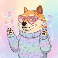 Shiba Inu Love GIF by Doge Pound