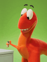 Excited Good Morning GIF by Claynosaurz