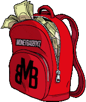Backpack Money Bag Sticker by EMPIRE