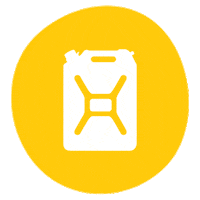World Water Day Jerry Can Sticker by charity: water