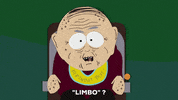 grandpa marvin marsh speaking GIF by South Park 