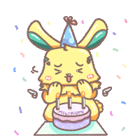 Celebrate Happy Birthday Sticker by Milikumi