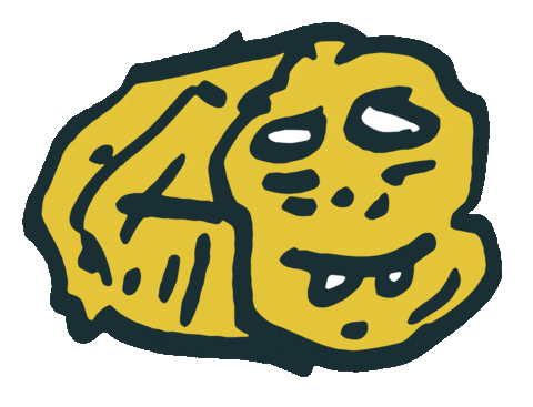 Happy Monster Sticker