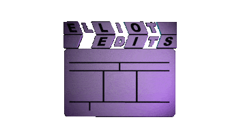 ElliotEdits new video newvideo clapperboard clapper board Sticker