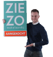 Makelaar Verkocht Sticker by Ziezo Makelaardij