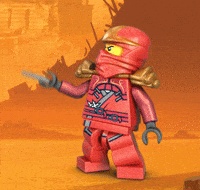 Frustrated Lego Ninjago GIF