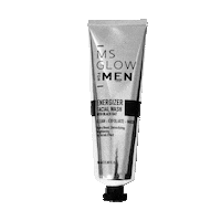 Facial Wash Sticker by MS Glow