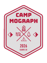 Logo Camp Sticker by Mograph