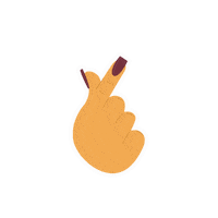 In Love Korean Heart Sticker