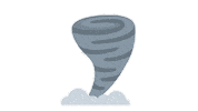 Tornado Sticker by EmojiVid
