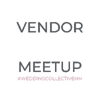 Wedding Vendor Sticker by Wedding Collective New Mexico