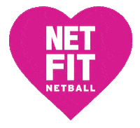 Heart Love Sticker by NETFIT Netball