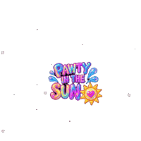 Beach Party Sticker