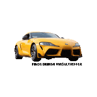 mollautomobile car auto toyota supra Sticker