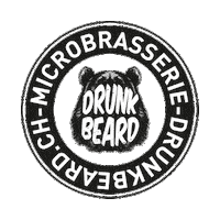 Drunk Logo Sticker by Drunkbeardch